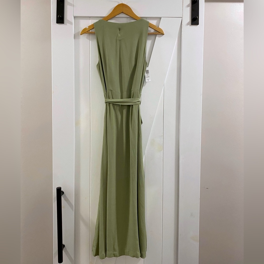 ARITZIA, Joyce Sage Frost Midi Dress, XS NWT - Picture 2 of 3